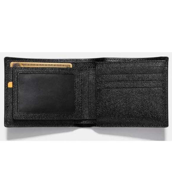 Coach 3-in-1 Crossgrain Leather Wallet with Removable ID Insert (Men's) NWT - Picture 3 of 3